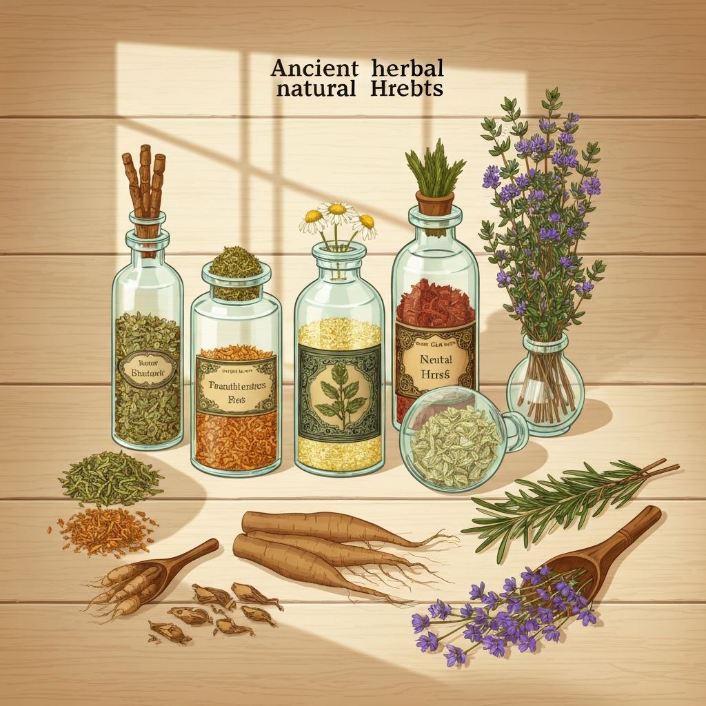 Historische Kräuter und traditionelle Medizin